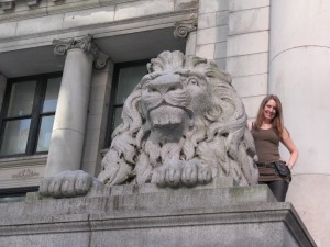 Lion at Vancouver Art Gallery