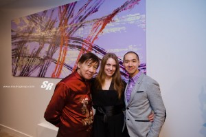 Raymond Chow, Stacy Sakai, and Tony Yuen